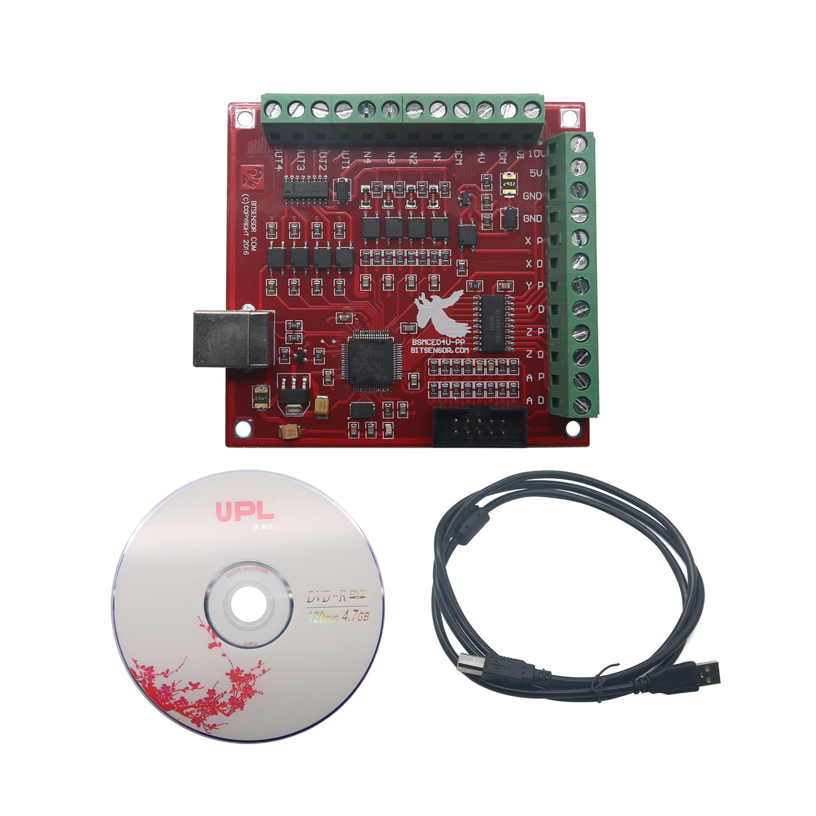 CNC USB MACH3 100Khz Breakout  - Mach3 Usb Cnc Controller 4 Axis 100Khz review and price